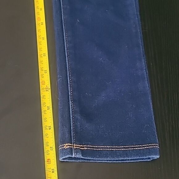 Old navy size 16 blue jeans denim girls adjustable waist ballerina style - Picture 10 of 16